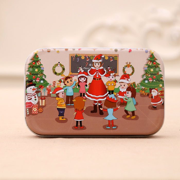 Wholesale Christmas wooden gift handmade Santa puzzle