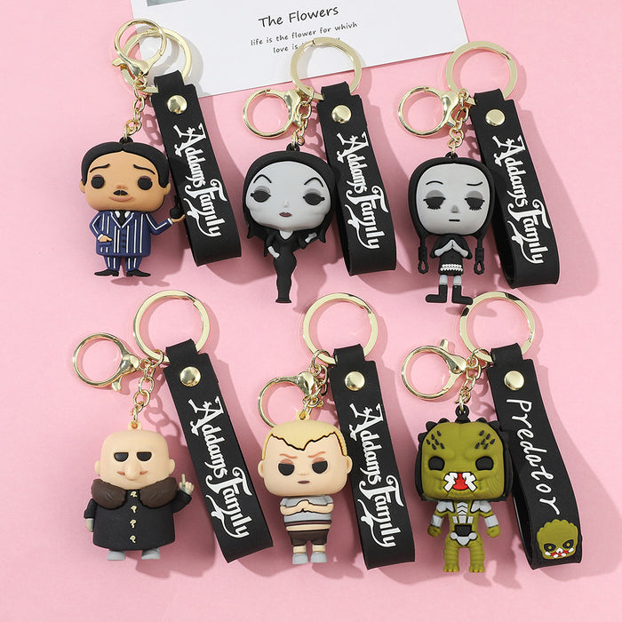 Wholesale 3D Dropping Glue Doll Animation  Pendant Keychain