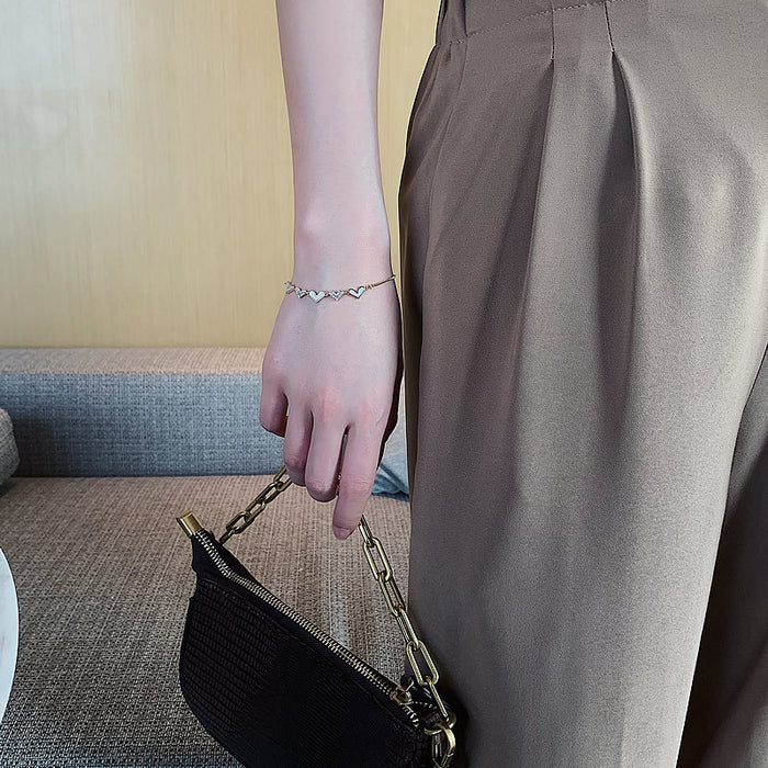 Wholesale Temperament Love Heart Bracelet Bracelet for Women