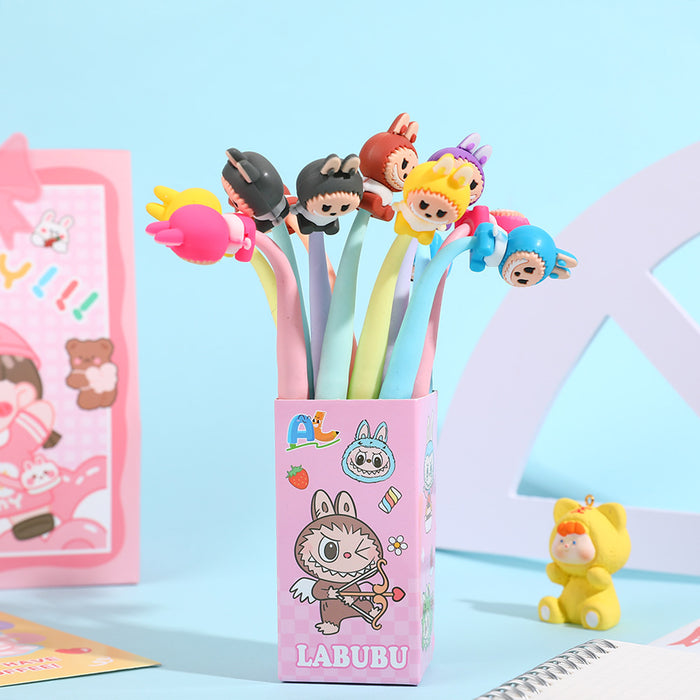Wholesale Cartoon Shake-a-Bottle Soft Rubber Pen