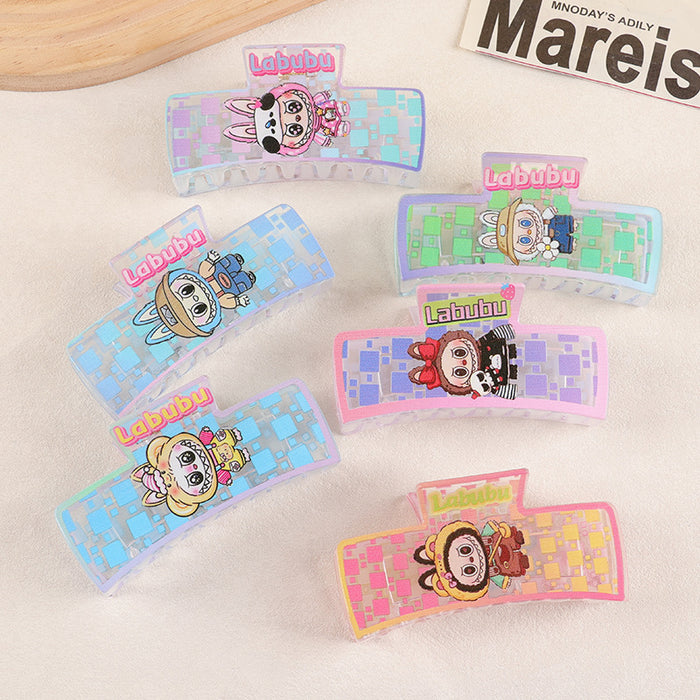 Wholesale Cute Cartoon Print Square Claw Clip