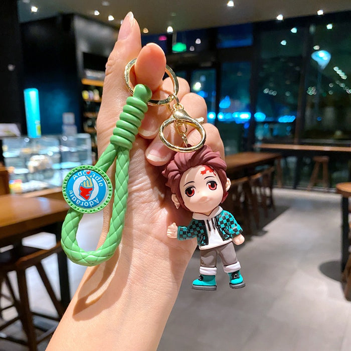 Wholesale Cartoon Doll Bag Pendant Car Key Chain Doll Machine Small Gift