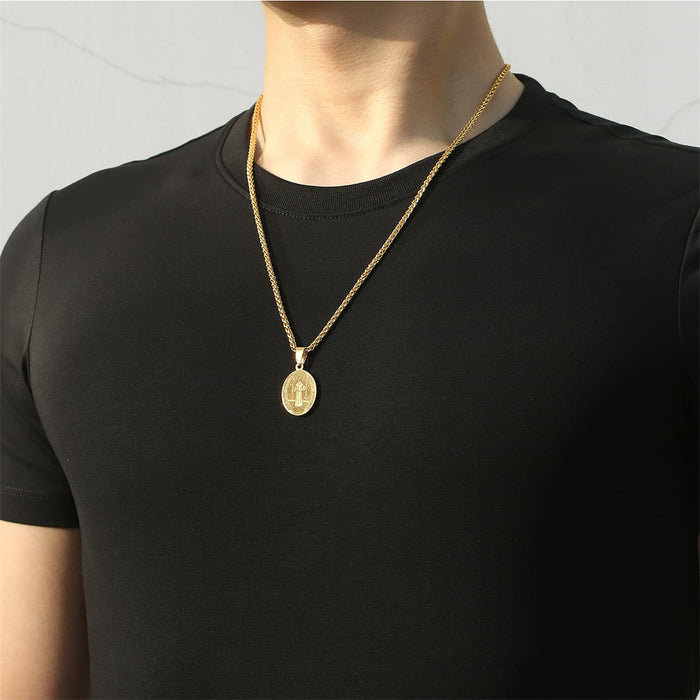 Wholesale Stainless steel pendant necklace