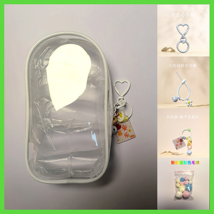 Wholesale Waler Bag PVC Transparent Doll Portable  Storage Bag