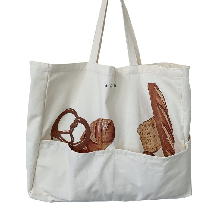 Wholesale Canvas Bag Single Shoulder, Niche Tote Bag, Cross-Border Supply