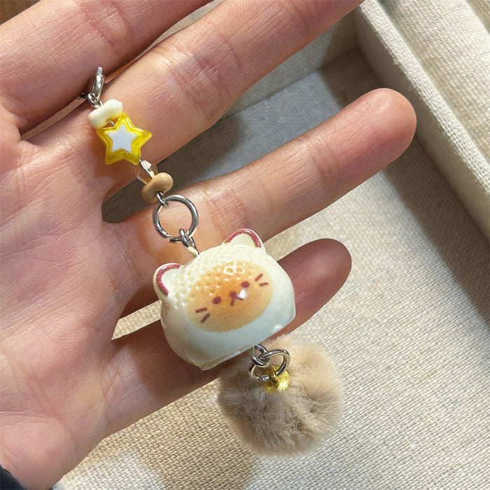 Wholesale Plush Kitten Cute Cartoon Pendant Mobile Phone Chain Key Hanging Ornaments