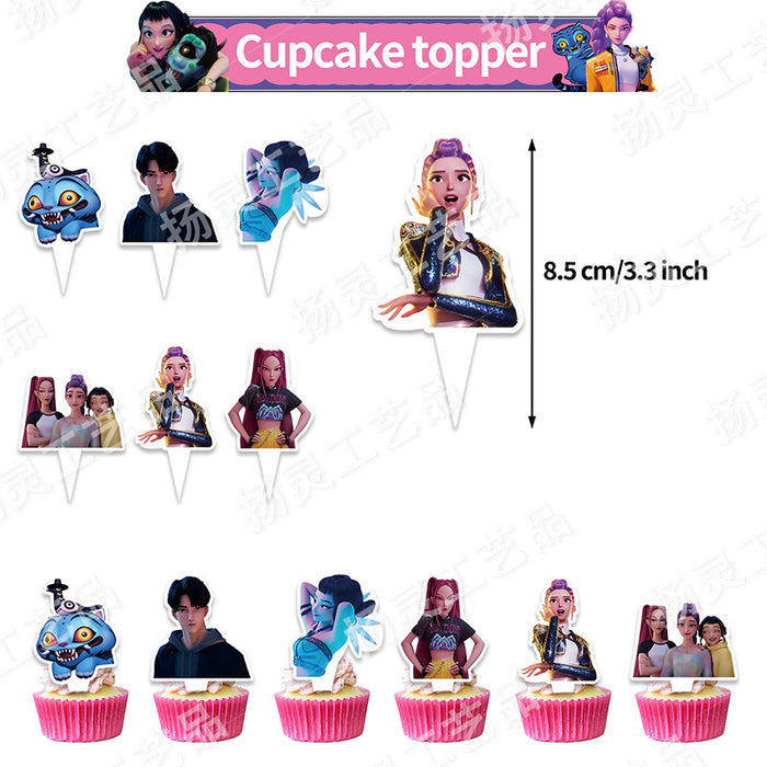 Wholesale KPOP birthday party banners and balloon decorations