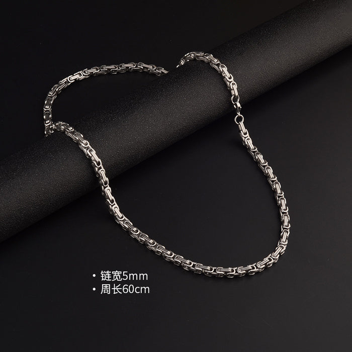 Wholesale Necklace Street Cuban Chain Neck Chain Necklace