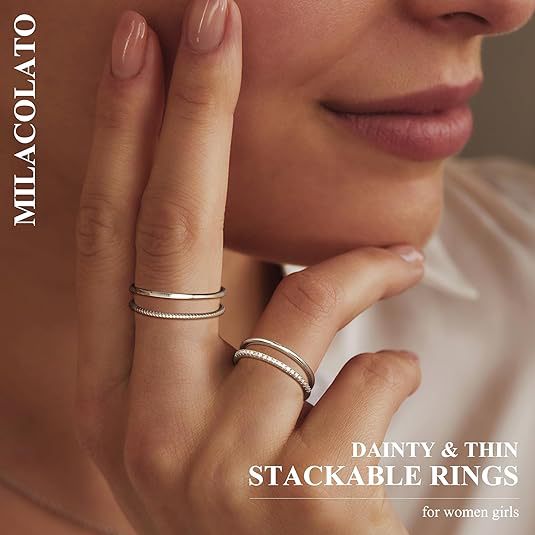 Wholesale Ring fashion personality light luxury niche design exquisite index finger ring gold simple plain circle