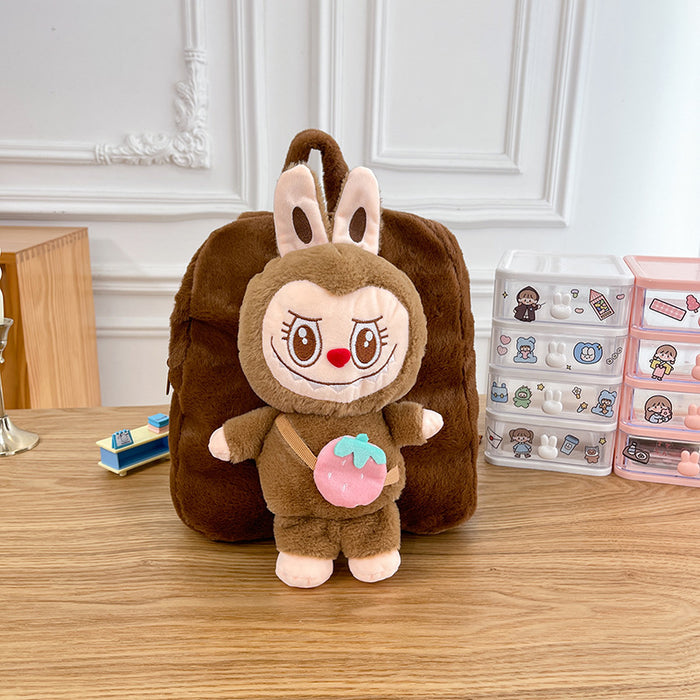 Wholesale Cartoon plush toy children' s Shoulder Bags