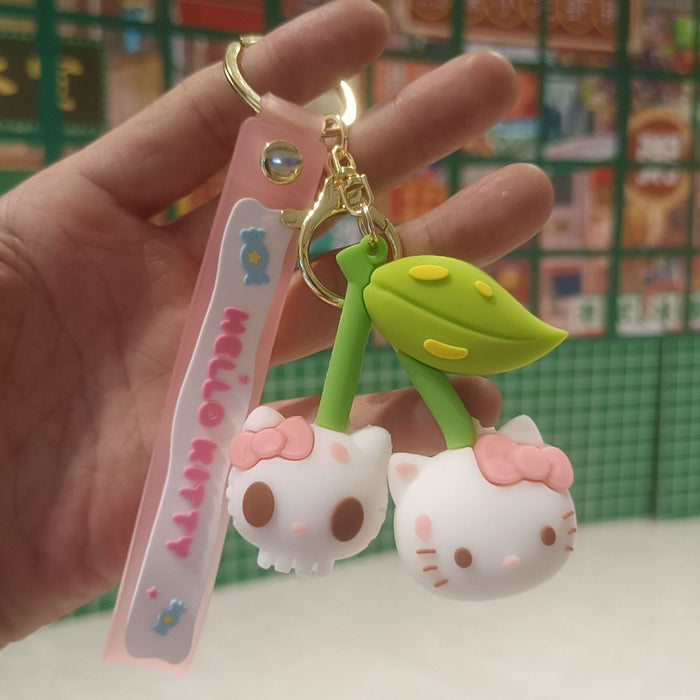 Wholesale Cartoon Silicone Anime Keychain JDC-KC-YiChang038