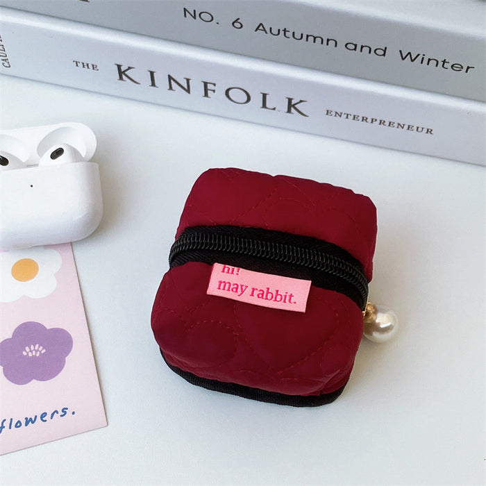 Wholesale Earphone cover protective case Bluetooth earphone bag pendant change small bag storage bag