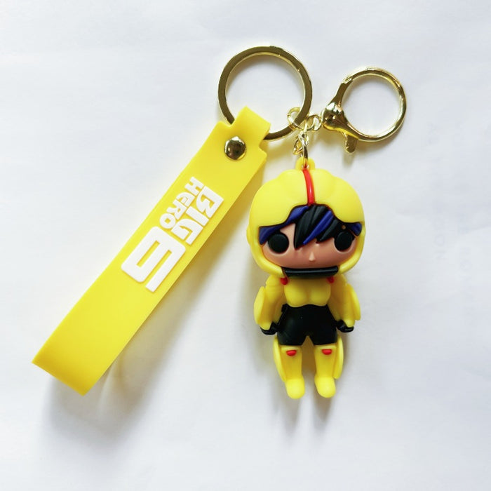 Wholesale PVC Cartoon Doll Keychain JDC-KC-WuYi192