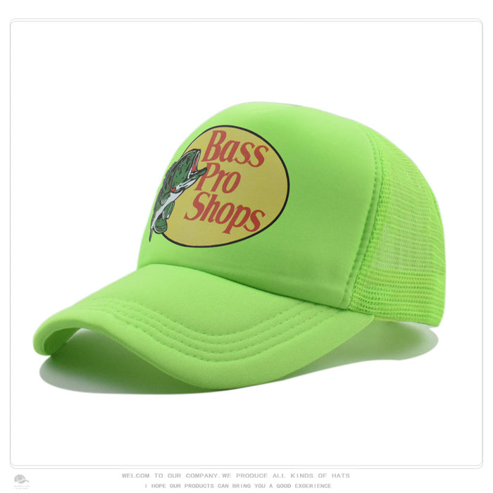 Wholesale Printed baseball cap summer net cap outdoor sunscreen sunshade driver cap