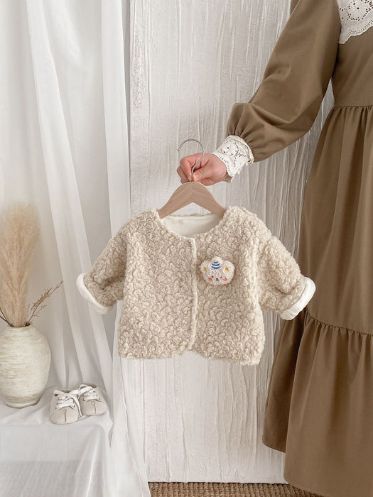 Wholesale Plush Thick Warm Baby Coat JDC-BC-WeiNiS029