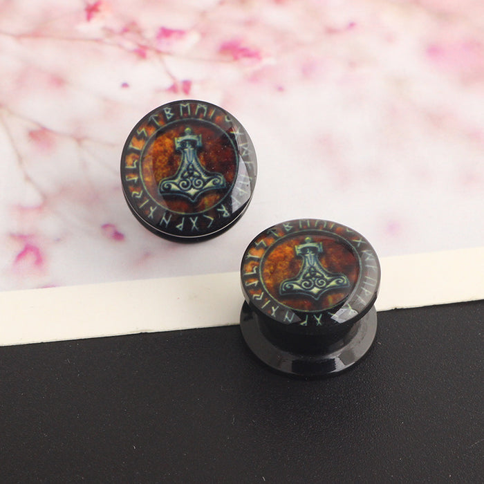 Wholesale New Acrylic Ear Pulley Ear Expansion Jewelry