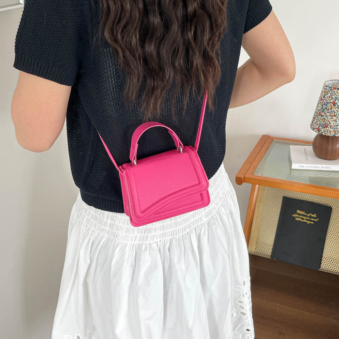 Wholesale Stylish Handbag with Sewing Thread Detail for Daily Matching Purse