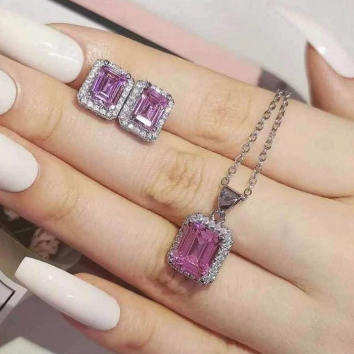 Wholesale Necklace set, fashionable and cute necklace, light luxury and versatile collarbone chain accessory