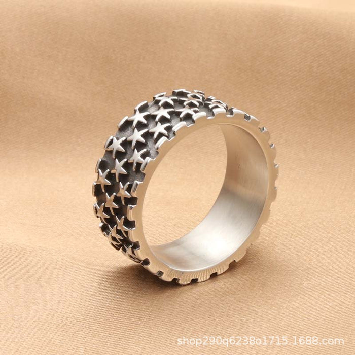 Wholesale Vintage stainless steel ring