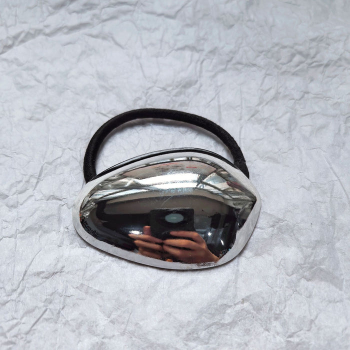 Wholesale Metal Eggshell Hairpin Top Clip Simple Design Sense Oval Spring Clip Hair Accessories