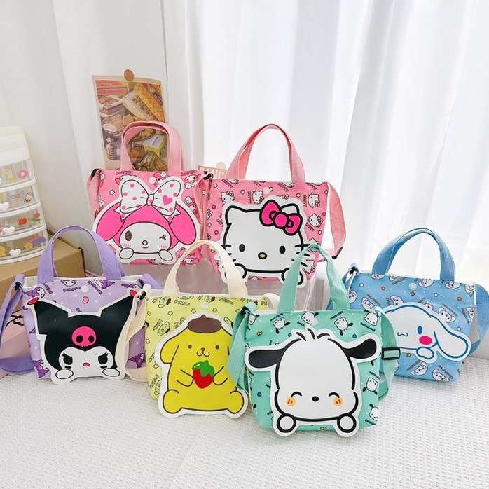 Wholesale Cute Children's Handbags New Fashionable Cartoon Princess Baby Shoulder Bags Kindergarten Boys and Girls Gift Bags JDC-HB-YT002