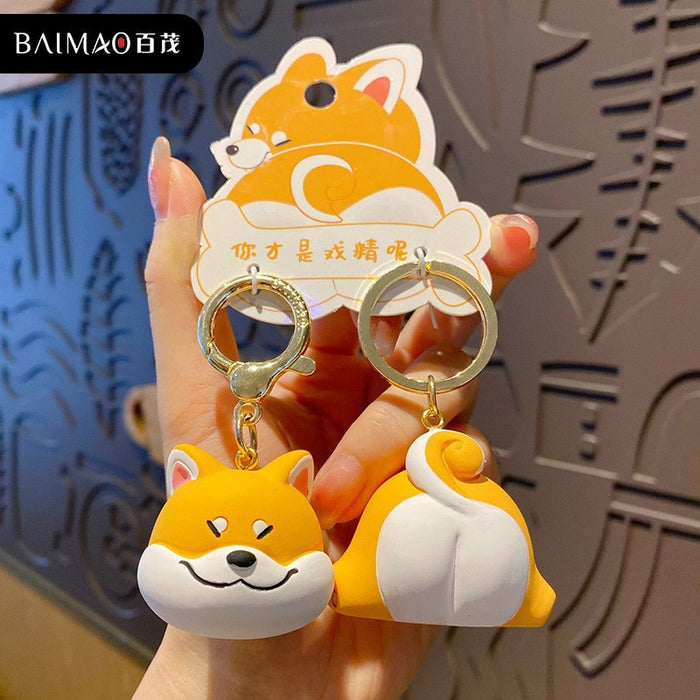 Wholesale Original Couple Keychain Cute and Exquisite Resin Doll Keychain Pendant Gift