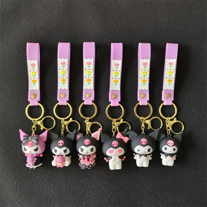 Wholesale Cartoon Silicone Doll Keychain JDC-KC-HaoXi011