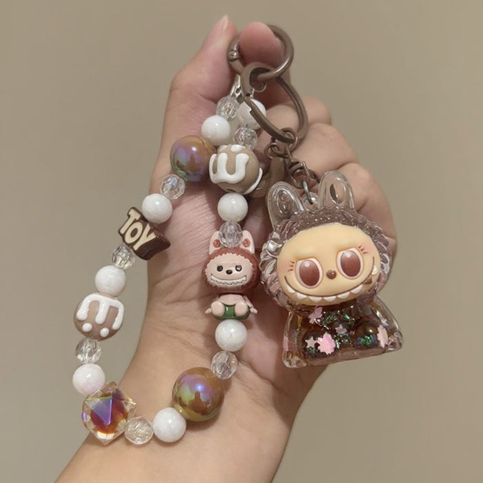 Wholesale Crystal Drift Bottle Keychain Pendant