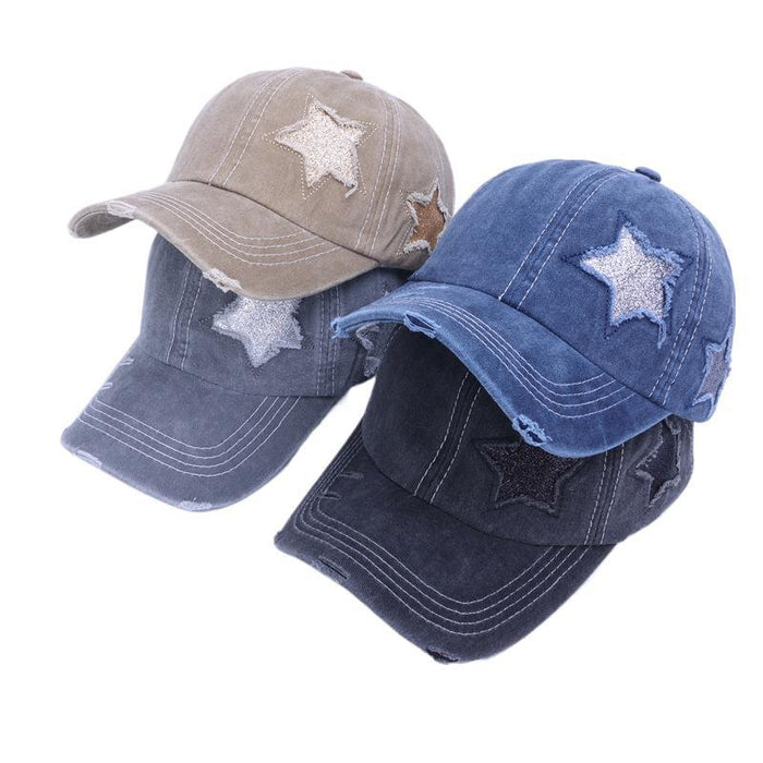 Wholesale Baseball cap for men, retro sun shading hat, washed cotton duckbill cap