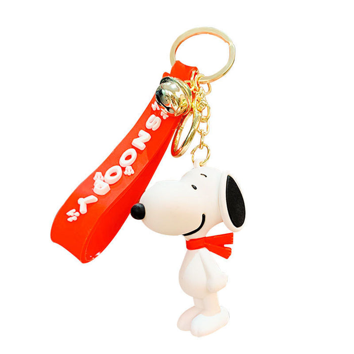 Wholesale Silicone Cartoon Doll Keychain JDC-KC-MingT159