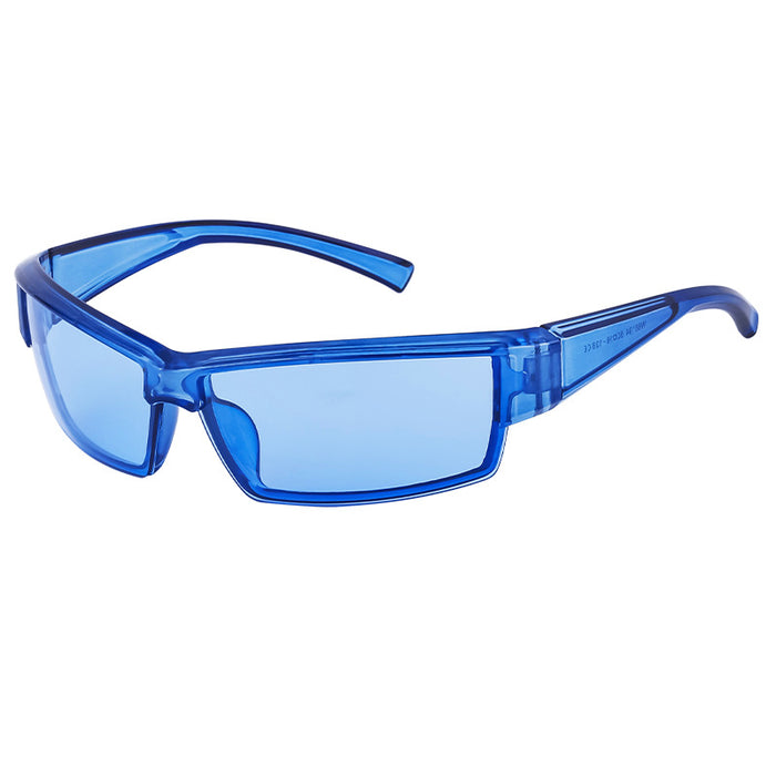 Wholesale Personalized Half Frame Sports Windproof Sunglasses Outdoor Cycling UV resistant Sunglasses