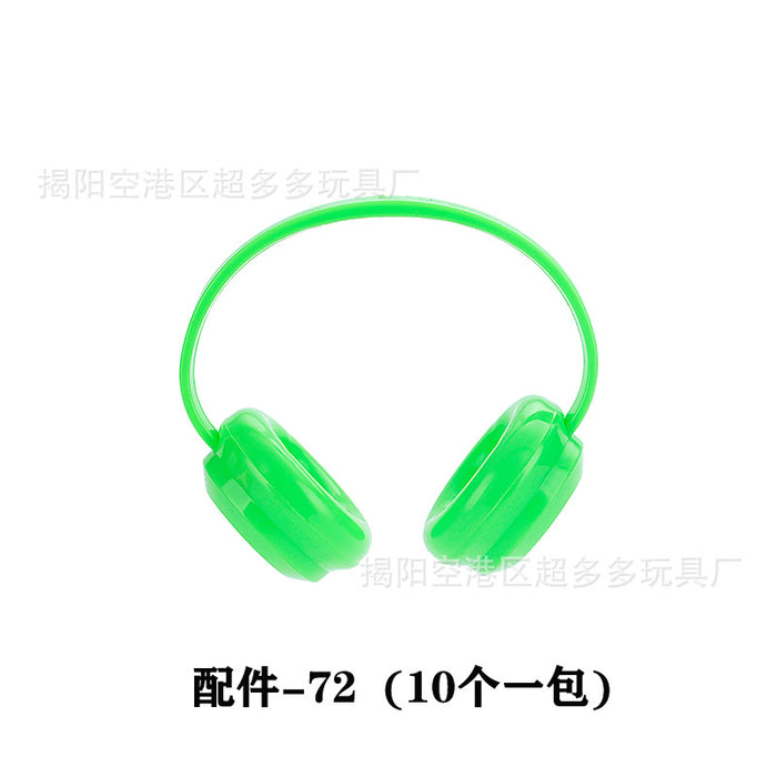 Wholesale Suitable for 17cm doll shoes,  bags,  glasses,  pendants,  cameras,  beach chairs,  surfing transparent protective cases