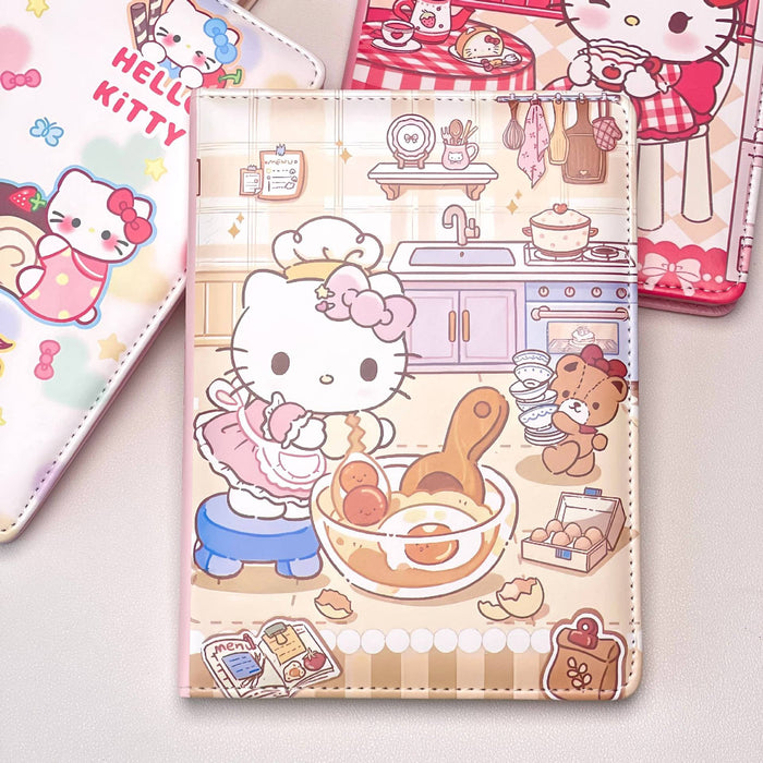Wholesale A5 Cartoon Gold-Stamped Leather-Bound Notebook