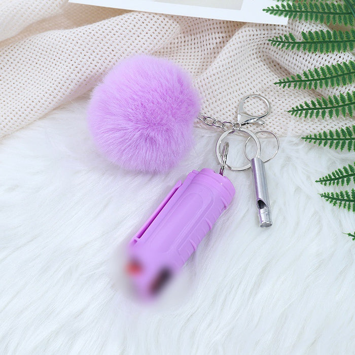 Wholesale Portable Multifunctional Fur Ball Keychain JDC-KC-Jinl006