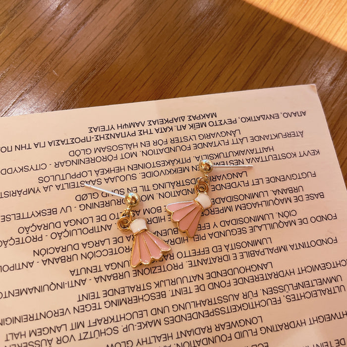 Wholesale 925 silver needle table tennis earrings