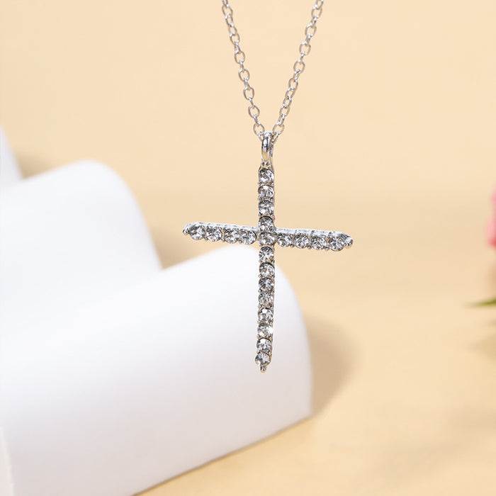 Wholesale Pendant Cross Necklace Women's Fashion New Fashion Pendant Accessories