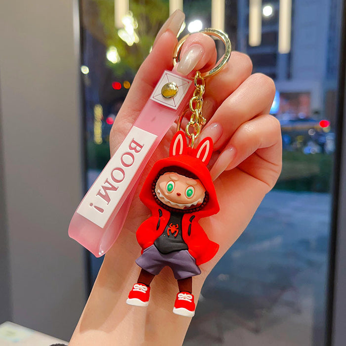 Wholesale Little Sheep Keychain Car Ornament Bag Pendant Gift Cross-Border