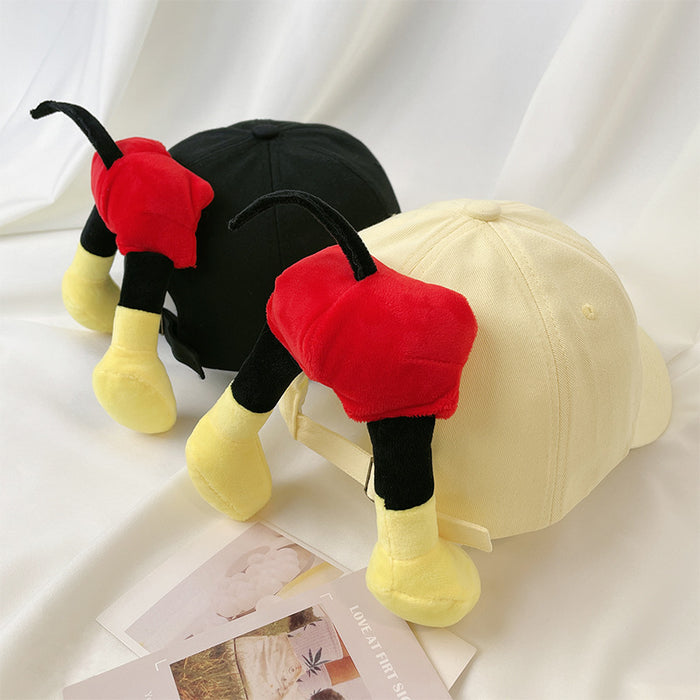 Wholesale Cartoon Butt Baseball Hat Cute Sunshade Duck Tongue Hat Versatile Sunscreen Hat