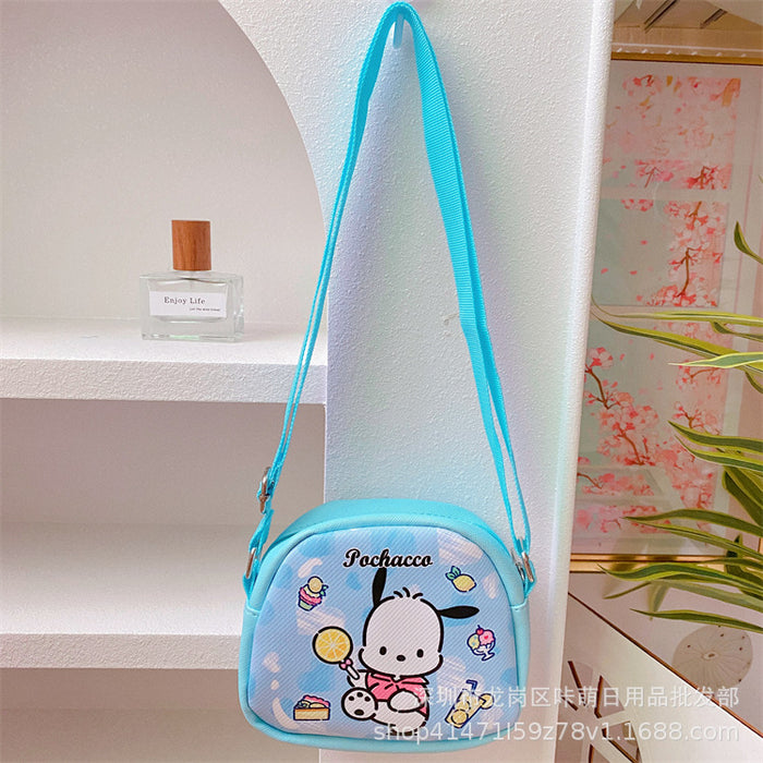 Wholesale Cute Crossbody Bag Children' s Casual Small Leather Bag Cartoon Key Change Storage Bag