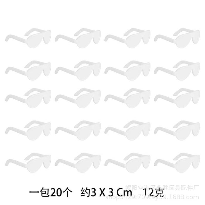 Wholesale doll toy fashion accessories cowboy hat hanger glasses