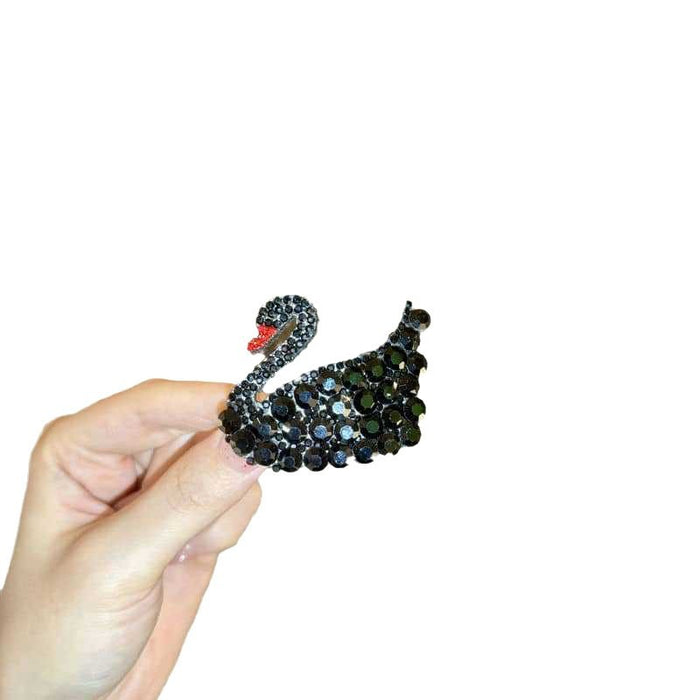 Wholesale Black Swan Elegant Hair Clips