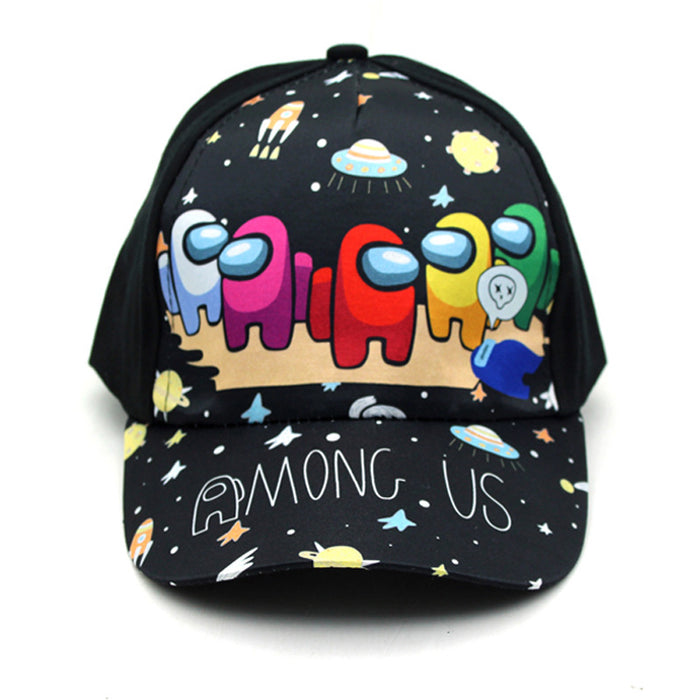 Wholesale Game Peripheral Printed Children's Baseball Cap Casual Cartoon Sun Visor Cap