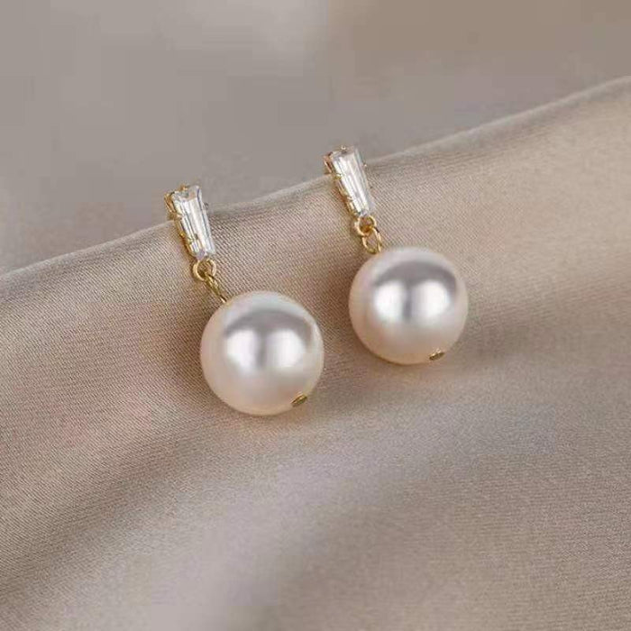 Wholesale Square Cat's Eye Alloy Earrings JDC-ES-Chengx004