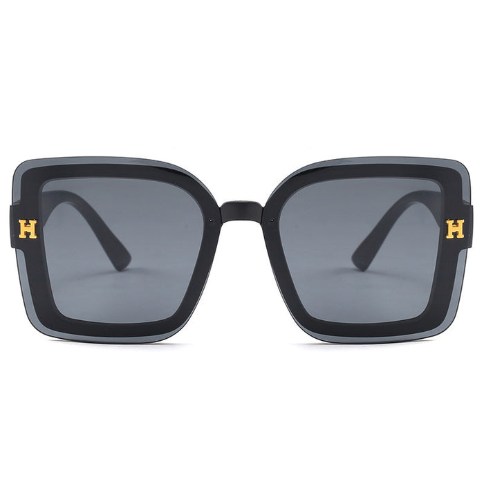 Wholesale 2pcs/set New sunglasses for women, fashionable sun protection