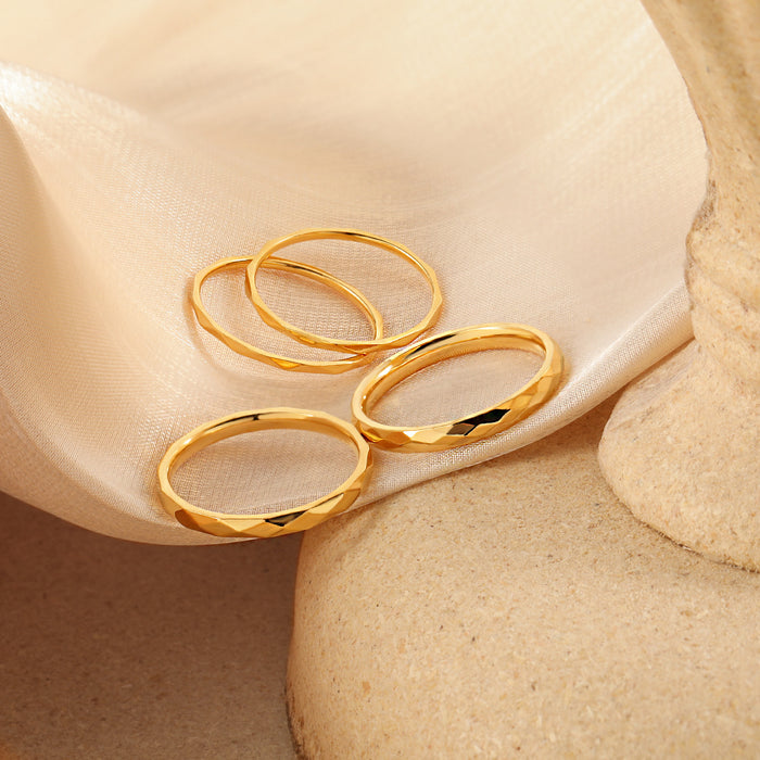 Wholesale New exquisite ring, fashionable and high-end versatile titanium steel index finger ring