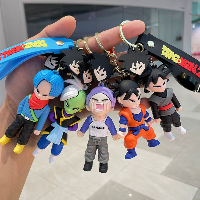 Wholesale Keychain Creative Soft Plastic Doll Car Pendant Backpack Pendant Small Gift