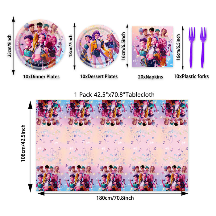 Wholesale KPOP themed party decorations candy boxes,  gift bags,  New Year' s gift decorations,  banners