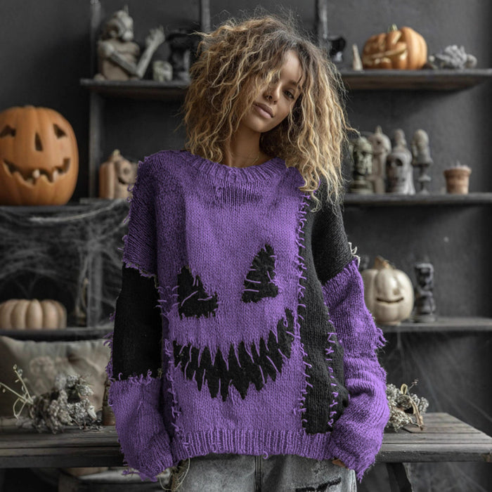 Wholesale Autumn and winter V-neck top casual drop shoulder women' s sweatshirt faux fur