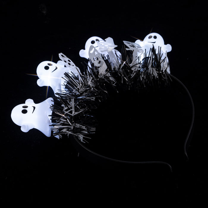 Wholesale of New Halloween Ghost LED Luminous Hair Bands JDC-HD-ChuanS002