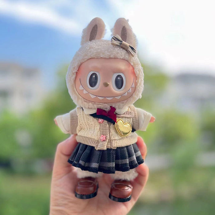 Wholesale Clothes only 17cm pendant blind box baby clothes keychain doll set